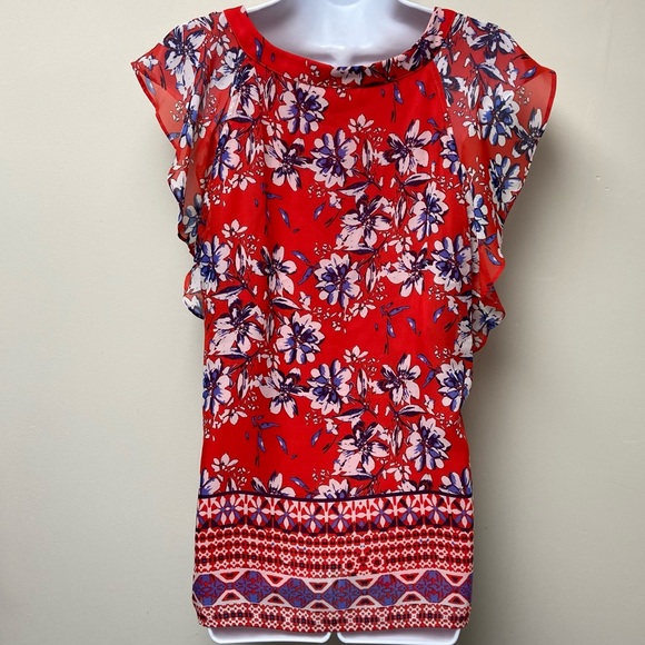 AGB Top with Ruffled Sleeve - Size Medium - Picture 5 of 9